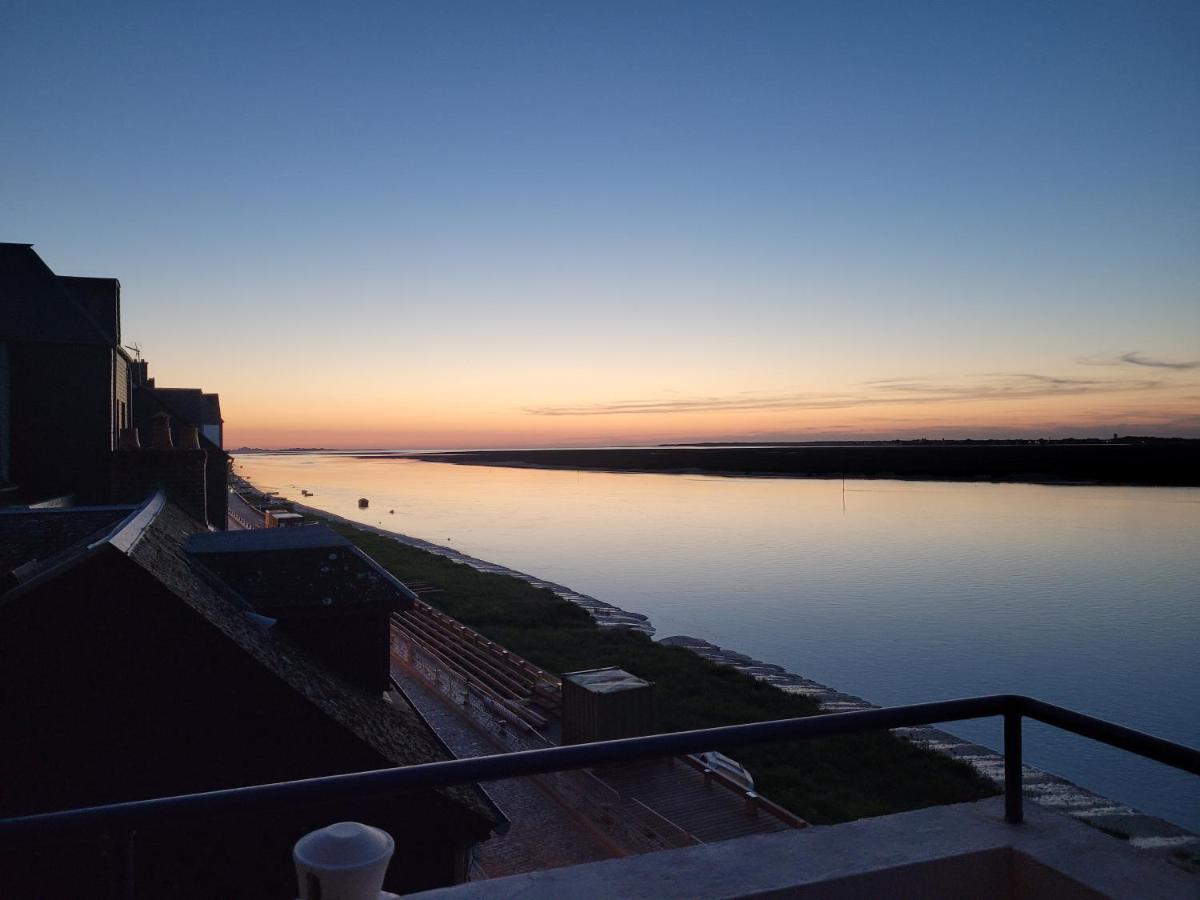 Vue Et Terrasse Panoramique Sur La Baie De Somme Apartment Saint-Valery-sur-Somme Bagian luar foto