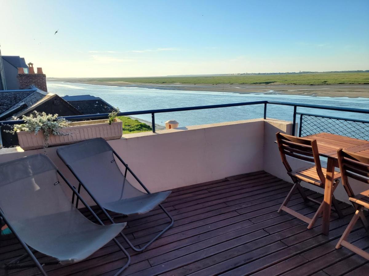 Vue Et Terrasse Panoramique Sur La Baie De Somme Apartment Saint-Valery-sur-Somme Bagian luar foto